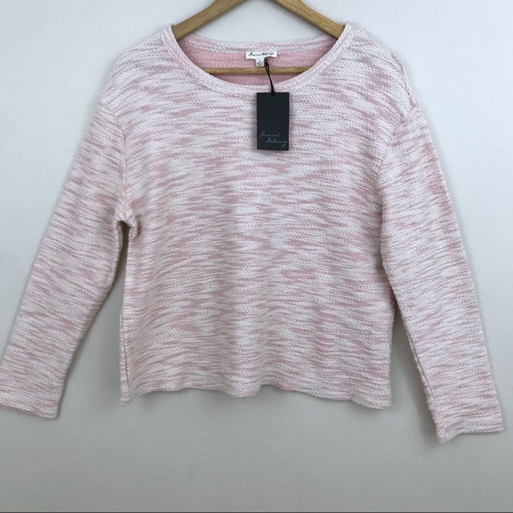 NWT Jane & Delancey pink dolman sleeve pullover